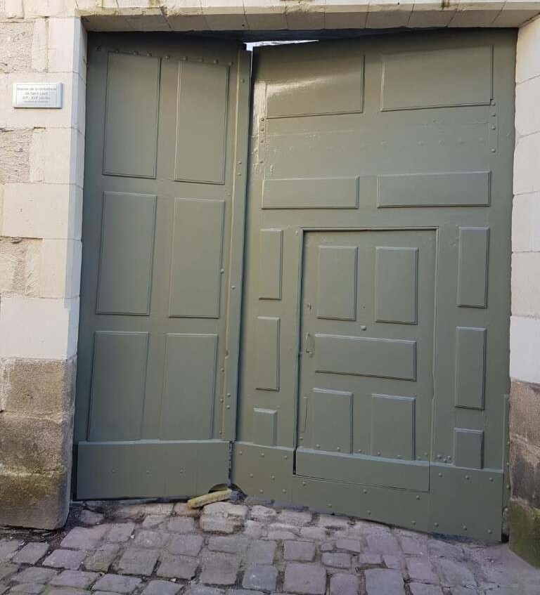 Peinture porte extérieure